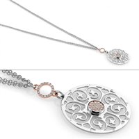 Collana Nomination Donna Paradiso in Acciaio Zirconia 025537/001 - 025537/001